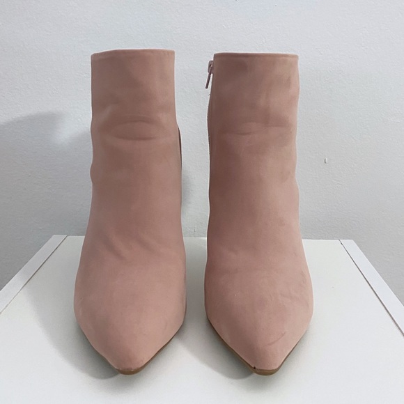 [VIZZANO] Nobuck Nice Glam ROSA heel bootie. Size 7. - Picture 6 of 15